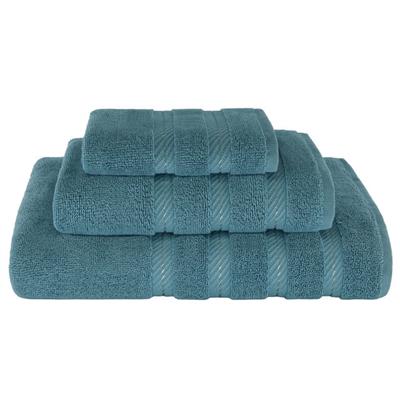 American Soft Linen 3 Piece, 100% Genuine Turkish Cotton Premium & Luxury Towel Sets - Colonial Blue - Walmart.ca