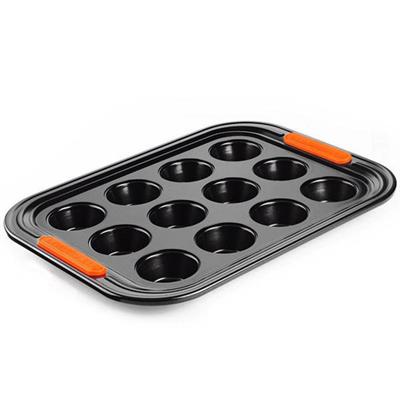 LE CREUSET - Muffin Pan Mini - Non-Stick, 12 Cups - The Gourmet Warehouse