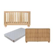 Blake Deven Three Piece Nursery Set | Safe & Stylish | Mocka