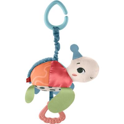 Fisher Price - Baby Stroller Toy Planet Friends Sea Me Bounce Turtle Plush with Teether
