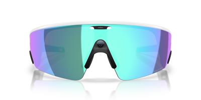 Oakley | Meta OW8001 Oakley Meta Vanguard XL (0 - 152) with Blue lenses and White frame | Sunglass Hut®