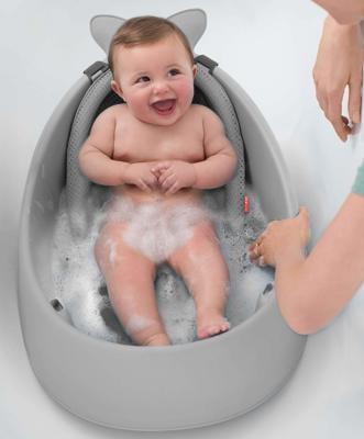 Moby 3 Stage Bathtub - Grey | Bathing & Changing – Mamas & Papas UK