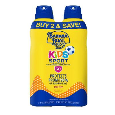 Banana Boat Kids Sunscreen - 12oz/2ct : Target
