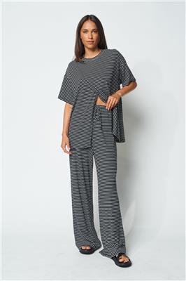 Wrap Panel Breastfeeding Friendly Tee - Stripe – Apero Label