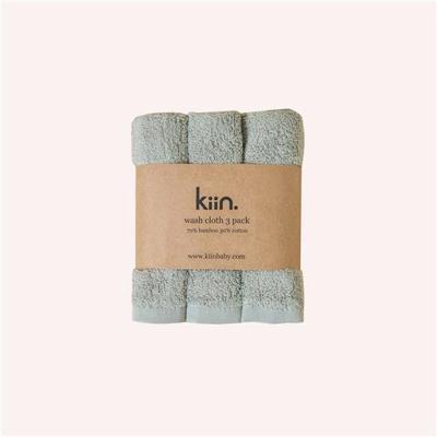 Wash Cloth 3 Pack - Sage | the memo