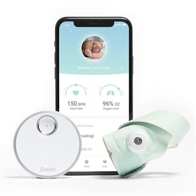 Owlet Smart Sock 3 Mint Green