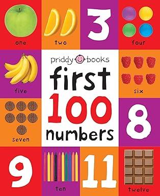 First 100 Numbers: Soft-to-Touch : Books, Priddy, Priddy, Roger: Amazon.co.za: Books