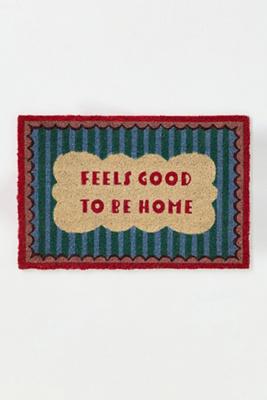 Feels Good to Be Home Coir Printed Doormat | Anthropologie