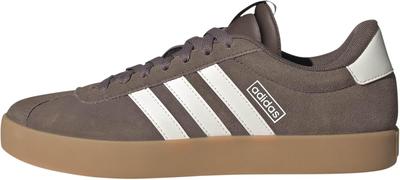 Amazon.com | adidas Womens VL Court 3.0, Preloved Brown/Chalk White/Gum, 6 | Casual Shoes, Skateboarding-Inspired, Low-Cut, T-Toe, Lace Closure, Ligh