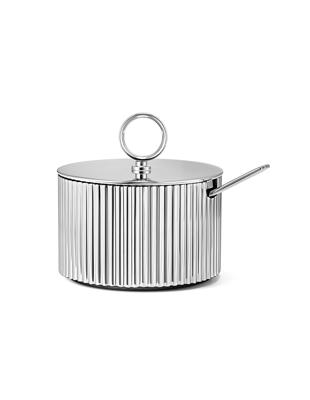 Georg Jensen Bernadotte Sugar Bowl With Spoon | David Jones