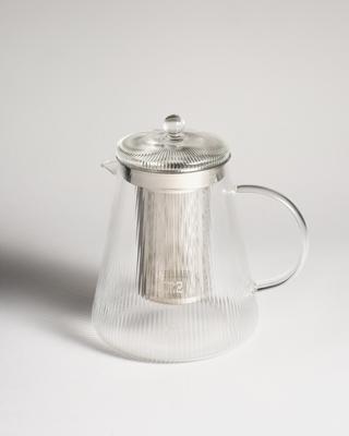 Tea Now Tall Ribbed Glass Teapot – T2 Tea