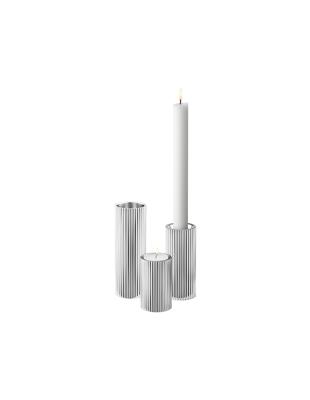 Georg Jensen Bernadotte Candleholder/tealight 3 Pieces | David Jones