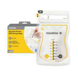 Easy Pour Breast Milk Storage Bags (100ct) | West Coast Kids