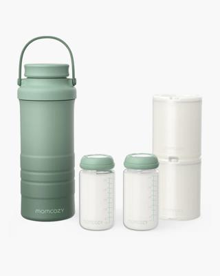 Momcozy Portable Breast Milk Cooler | 22oz Capacity for Traveling