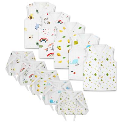 Jhabla and Nappy for New Born Baby | Baby Unisex Organic Cotton Muslin – Moms Home