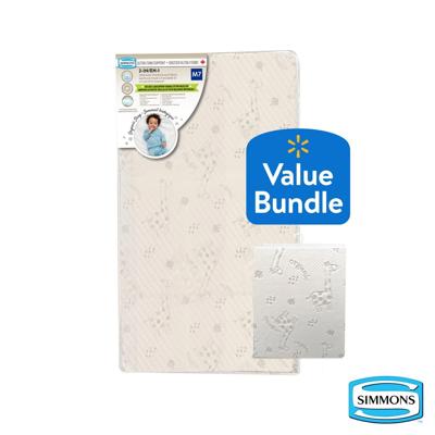 Simmons Organic Sleep Bundle Baby Crib Mattress & Protector, Organic Mattress & Protector - Walmart.ca