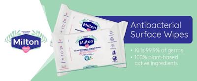 Buy Milton Antibacterial Surface Wipes 30 Pack Online at Chemist Warehouse®