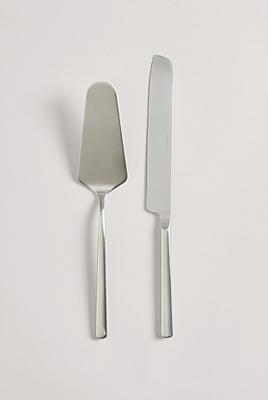 Brushed Steel Nolan Cake Server - Serving | Country Road
