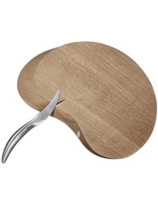 Georg Jensen Forma Serving Board Cheese Board All Round Cheese Knife | David Jones