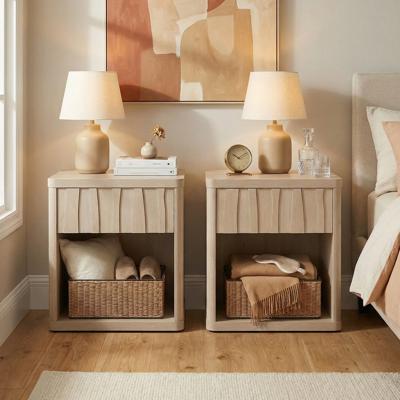 Blue Elephant Mahlea 58cm W 1 Drawer Nightstand & Reviews | Wayfair.co.uk