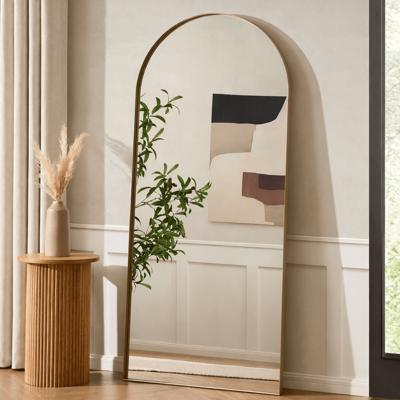 Arched Full Length Mirror - Gold
 – DUSK