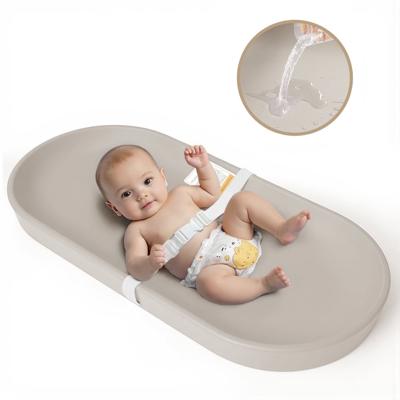 Baby Changing Pad, Caveen Lightweight and Portable Changing Station for Diaper Change and Dresser, with Safety Restraint Belt, Waterproof - Walmart.co