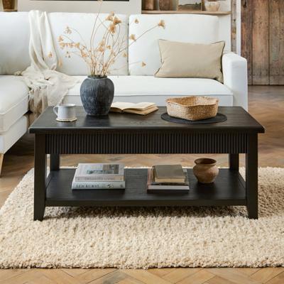 Raleigh Black Coffee Table - Laura James