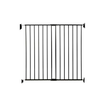 Regalo Extra Tall Top Of Stairs Metal Safety Gate, Black - Walmart.ca