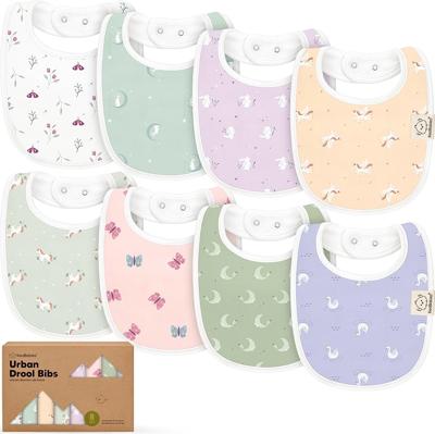 Amazon.com: 8-Pack Organic Baby Bibs for Boys, Girls - Soft Cotton Drooling and Teething Bibs for Baby Girl & Boy, Extra Absorbent, Easy to Clean & Pu