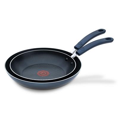 T-fal Air Grip Non-Stick Frying Pans, 24cm & 28cm, 2-pk