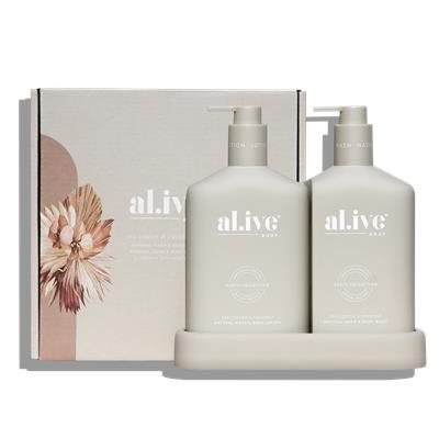 Wash & Lotion Duo - Sea Cotton & Coconut – al.ive body