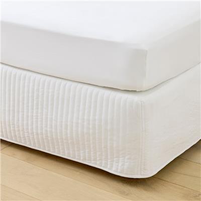 Fresh White Quilted Valance | Adairs