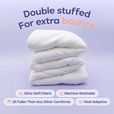 MarshMellow Comforter – Extra Fluffy Double-Stuffed Down Alternative All-Season ComforterMarshMellow Comforter – mellow