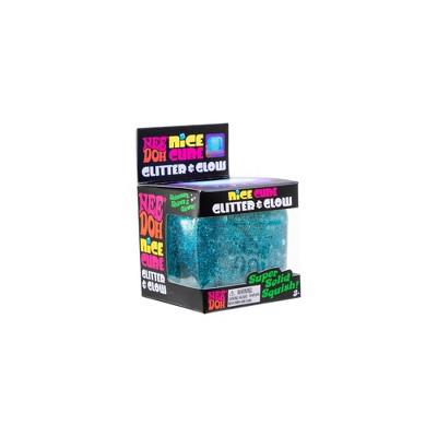 NeeDoh Nice Cube Glitter and Glow (Colors May Vary) : Target