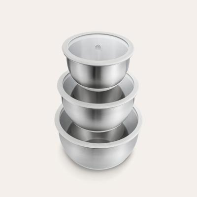 Stainless Steel Mixing Bowls 3pk | Kitchen Mixing Bowls