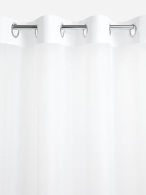 Jet Home Plain Voile White Curtain Eyelet 140x250cm | Bash