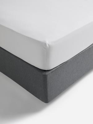 Jet Home White 85gsm Fitted Sheet | Bash