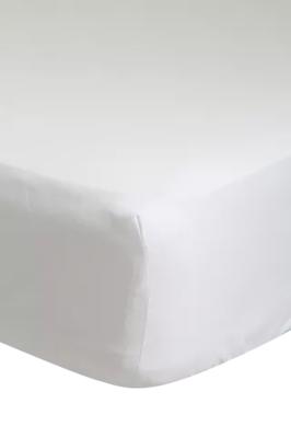 GENTLE TOUCH FITTED SHEET - XLK - White | SHEET STREET