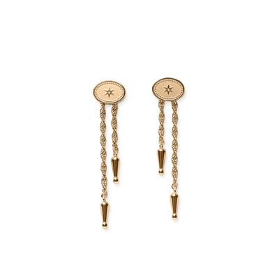 Annley Bolo Tie Earrings Gold | SpurWest
 – SpurWest