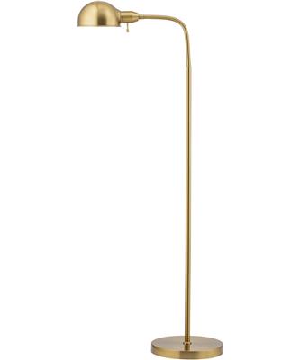 Mercer41 Adjustable Floor Lamp with Flexible Gooseneck and Rotatable Shade, E26 Socket, 10-Inch Base - Ideal for Reading, Bedside, Living Room. & Revi