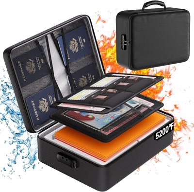 Amazon.com : DocSafe 5200°F Document Organizer with Lock, Upgraded Heat Insulated Fireproof＆Water-Resistant Box 8 Layers File Organizer, Portable Home