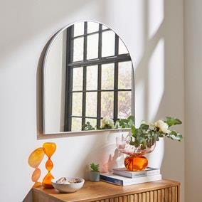 Essentials Arched Overmantel Wall Mirror | Dunelm