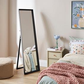 Wood Veneer Full Length Freestanding Mirror | Dunelm