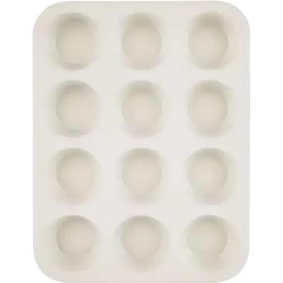 Millini Cream 12-Cup Non-Stick Carbon Steel Muffin Pan 30 x 265 x 300mm