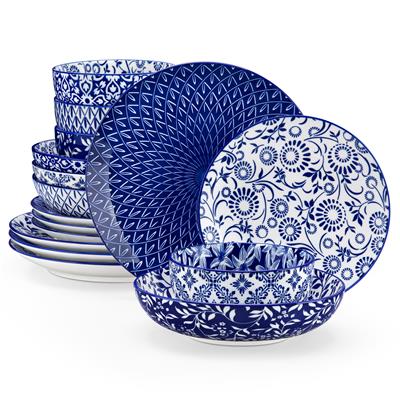 Vancasso Selene 16 Piece Porcelain Dinnerware Set, Service For 4 & Reviews - Wayfair Canada