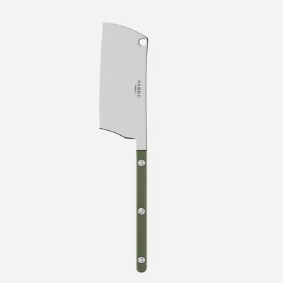 Bistrot Pearly, Dark green - Cheese cleaver - Sabre UK