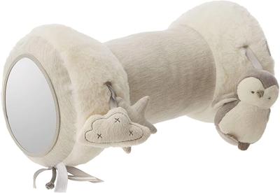Mamas & Papas Tummy Time Roll, Interactive Soft Baby Pillow with Integrated Rattle, Wish Upon A Cloud : Amazon.co.uk: Baby Products