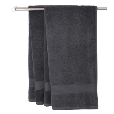 KARLSTAD Grey Hand Towel, 100% Cotton, Hanging Loop