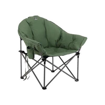 Woods Strathcona Fully Padded Portable Folding Camping Bucket Chair w/ Cup Holder & Carry Bag