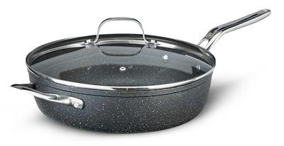 Heritage The Rock Jumbo Cooker, Non-Stick, PFOA-Free, Oven & Dishwasher Safe, 30cm